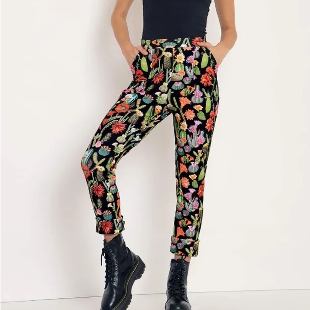 Blackmilk Desert Flower Cuffed Pants